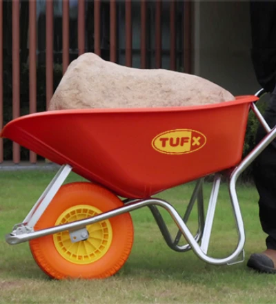 Heavy Duty Plastic Wheelbarrow TUFX PX120