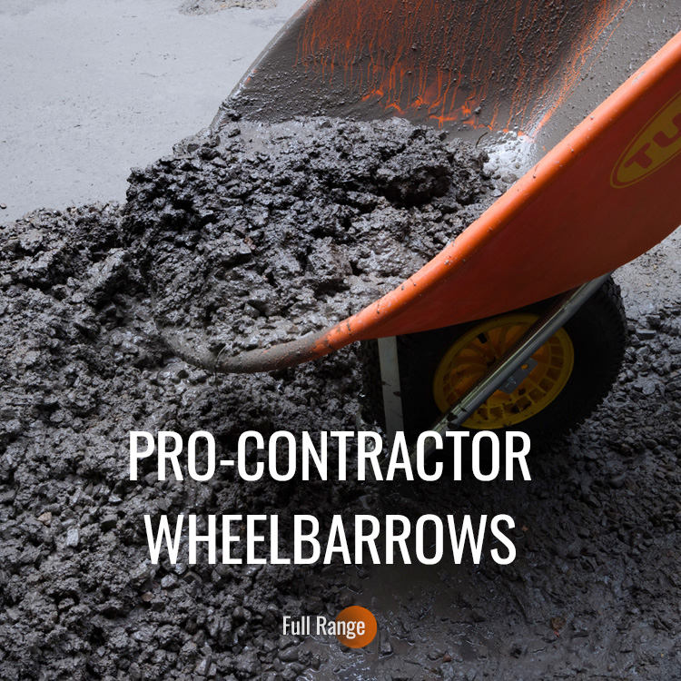 Pro-contractor Wheelbarrows
