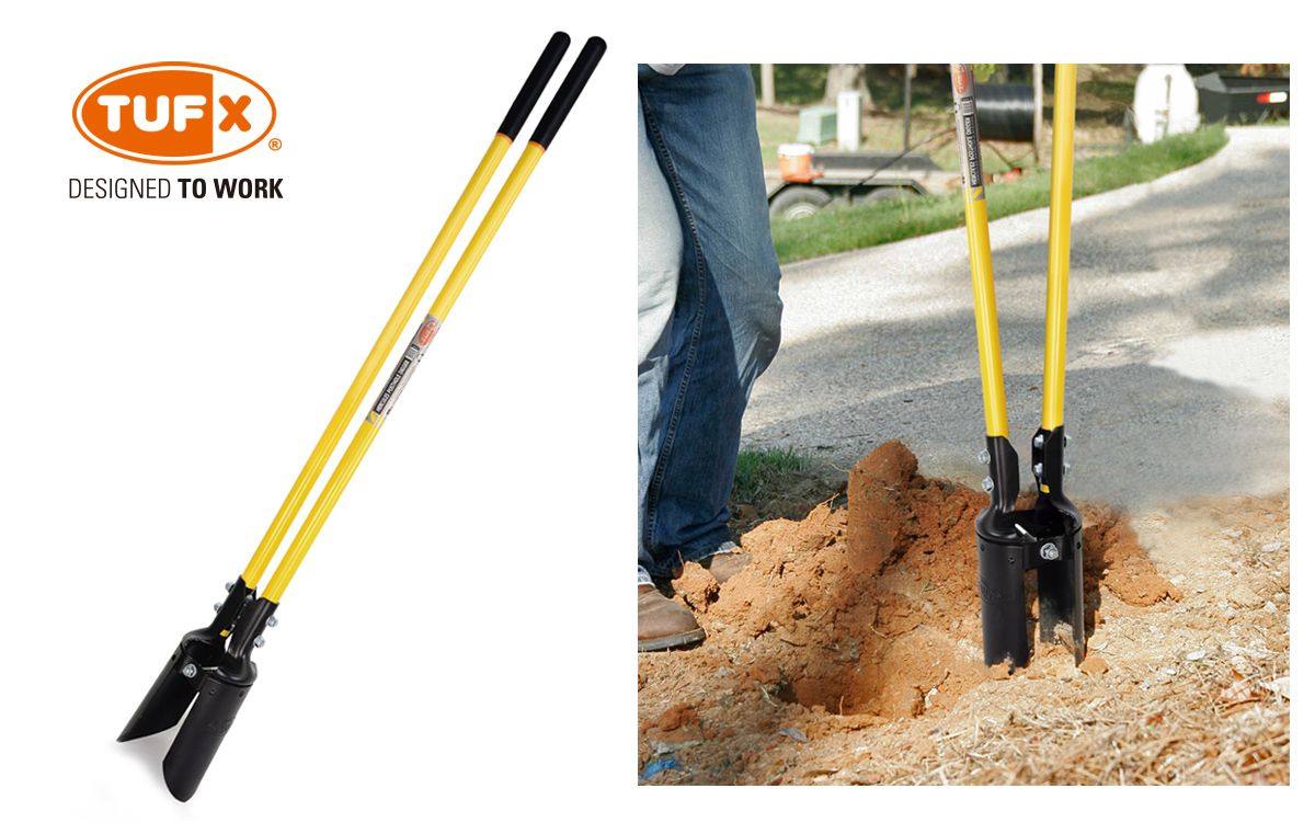 TUFX Hercules Post Hole Digger: for Effortless and Precision Digging - TUFX